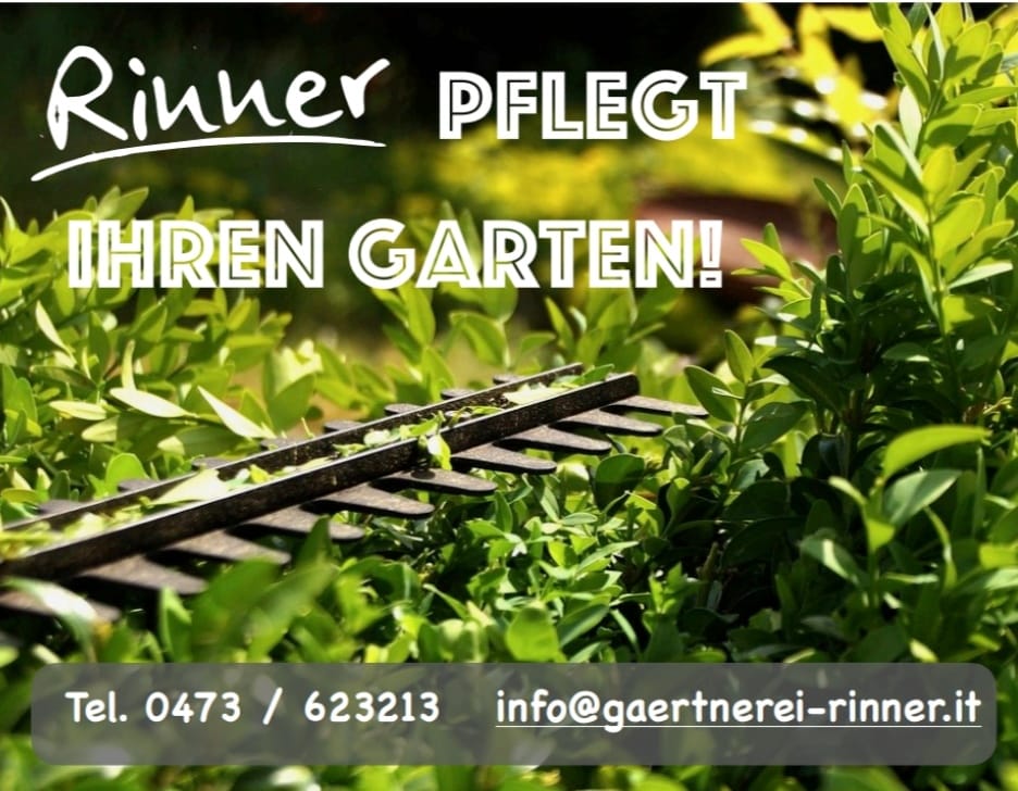 Gärtnerei Rinner Pflegt ihren Garten